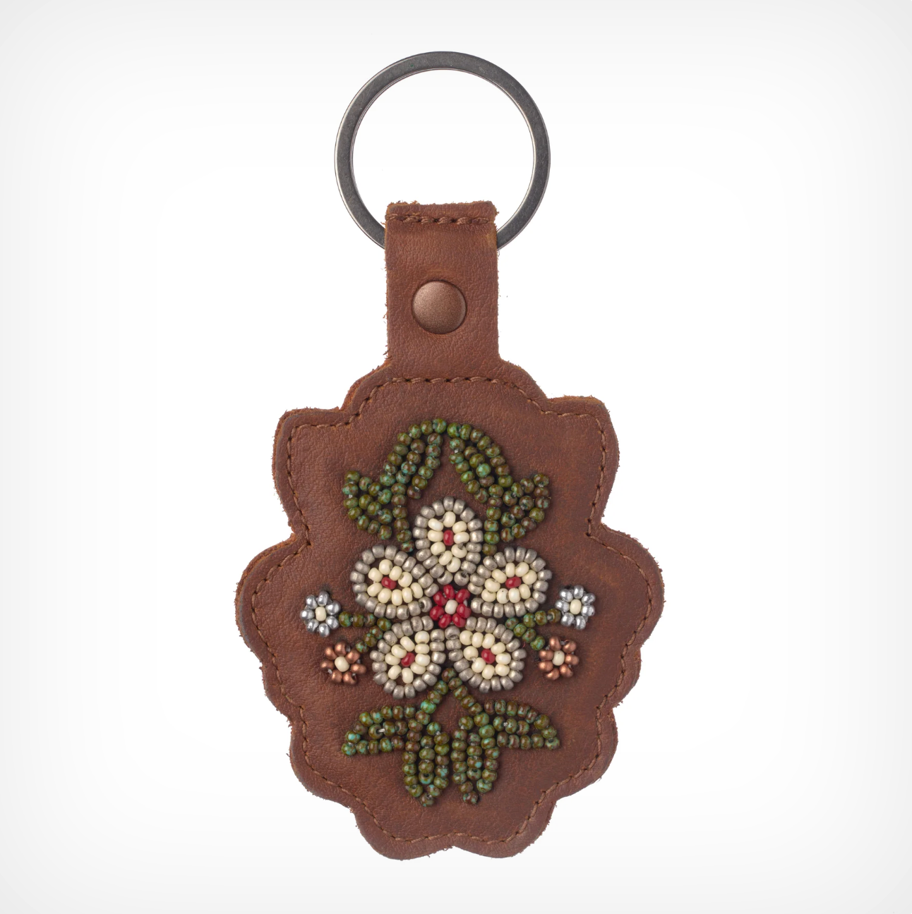 MM - Floret Beaded Keychain