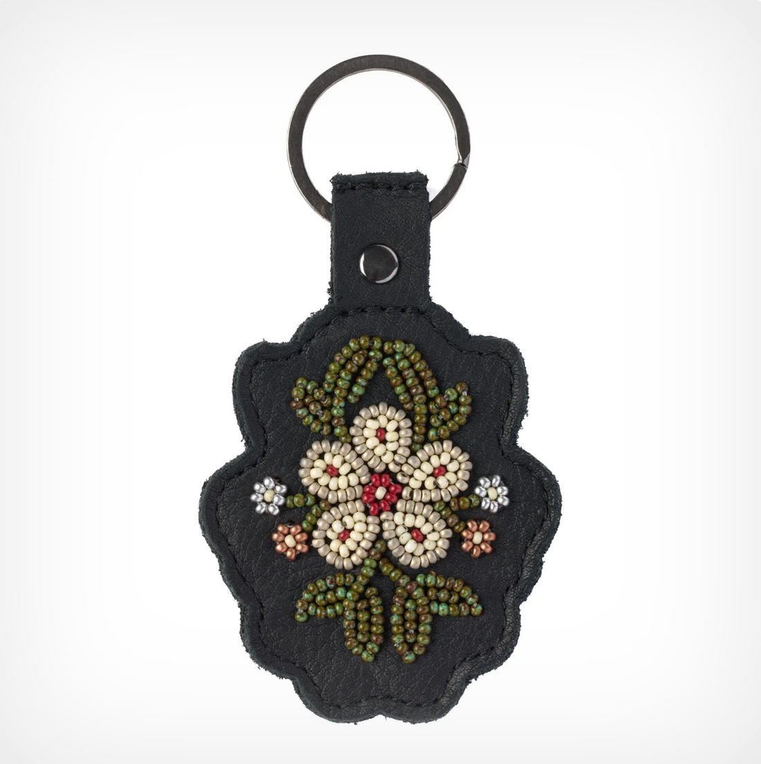 MM - Floret Beaded Keychain