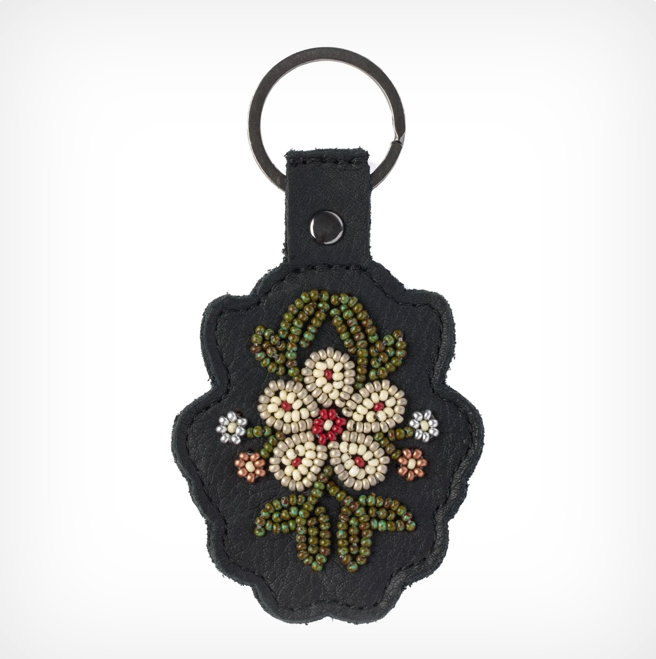 MM - Floret Beaded Keychain