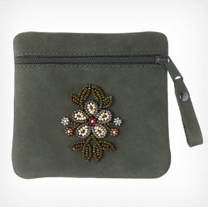 MM - Floret Beaded Coin Purse