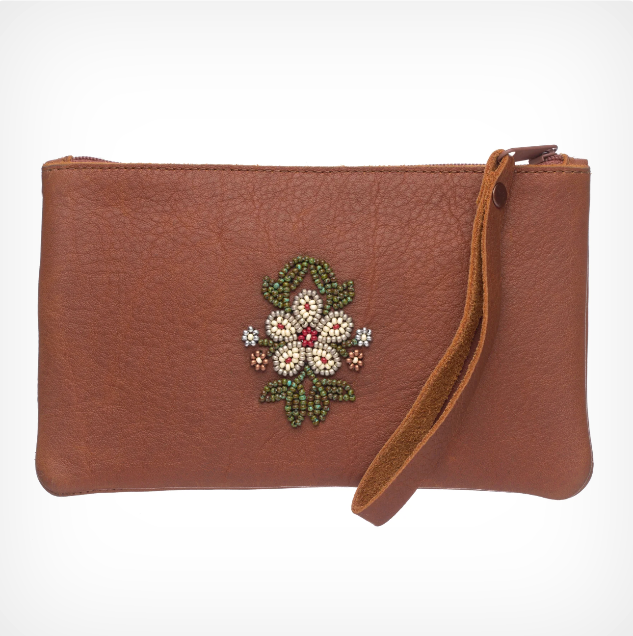 MM - Floret Beaded Wristet Bag