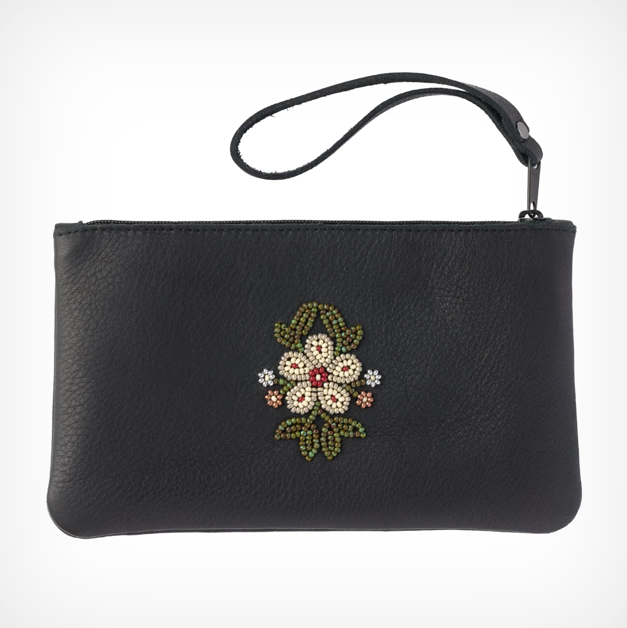 MM - Floret Beaded Wristet Bag