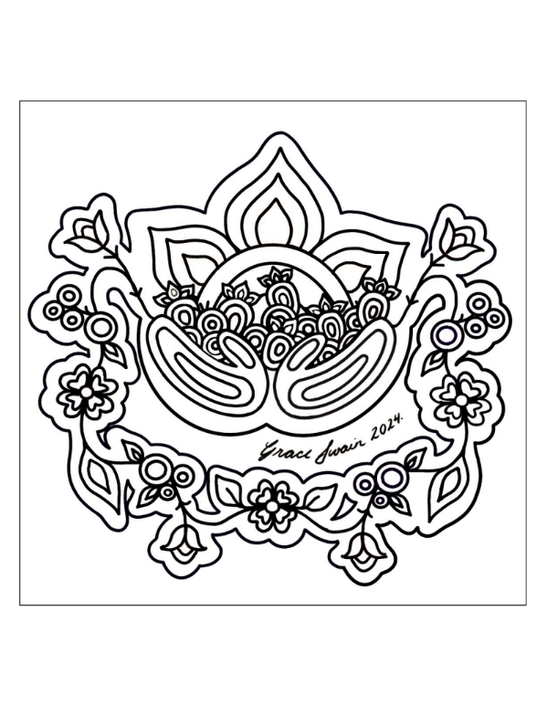 Grace Swain Colouring Book