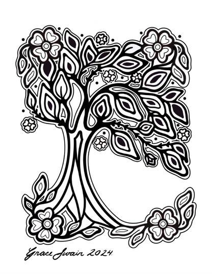 Grace Swain Colouring Book