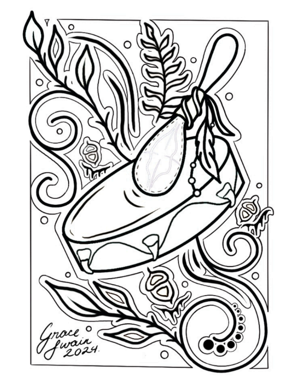 Grace Swain Colouring Book