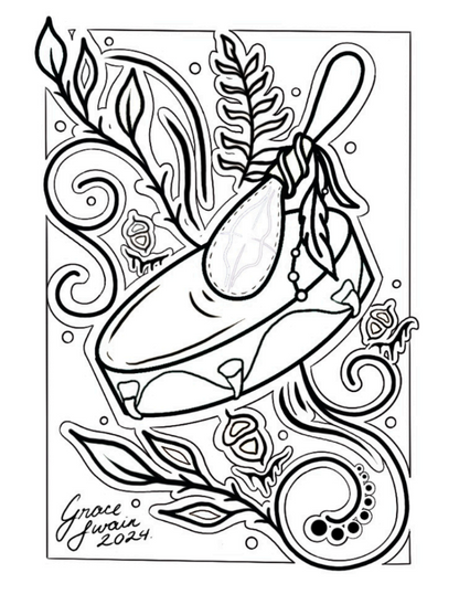 Grace Swain Colouring Book