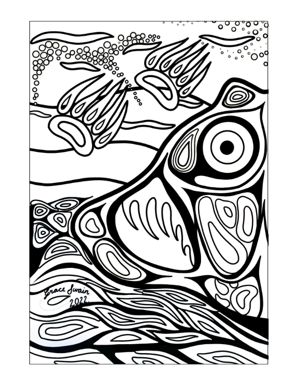 Grace Swain Colouring Book