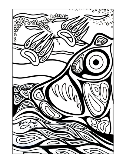 Grace Swain Colouring Book