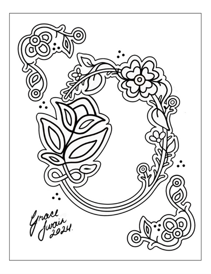 Grace Swain Colouring Book