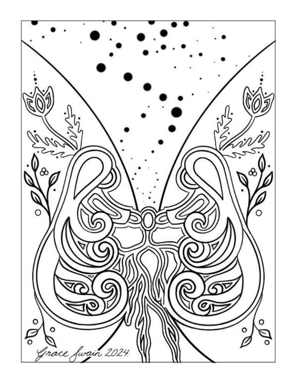 Grace Swain Colouring Book