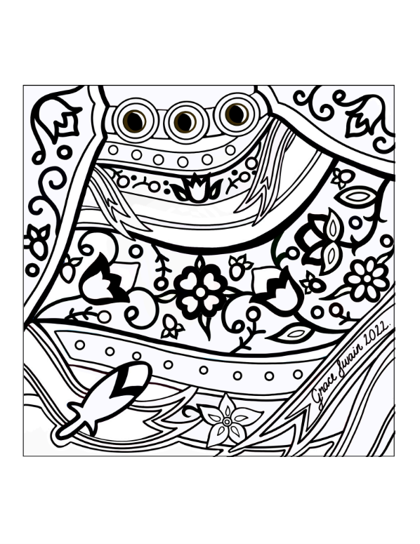 Grace Swain Colouring Book