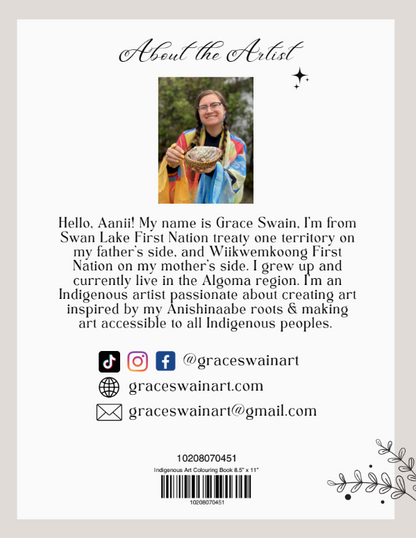 Grace Swain Colouring Book