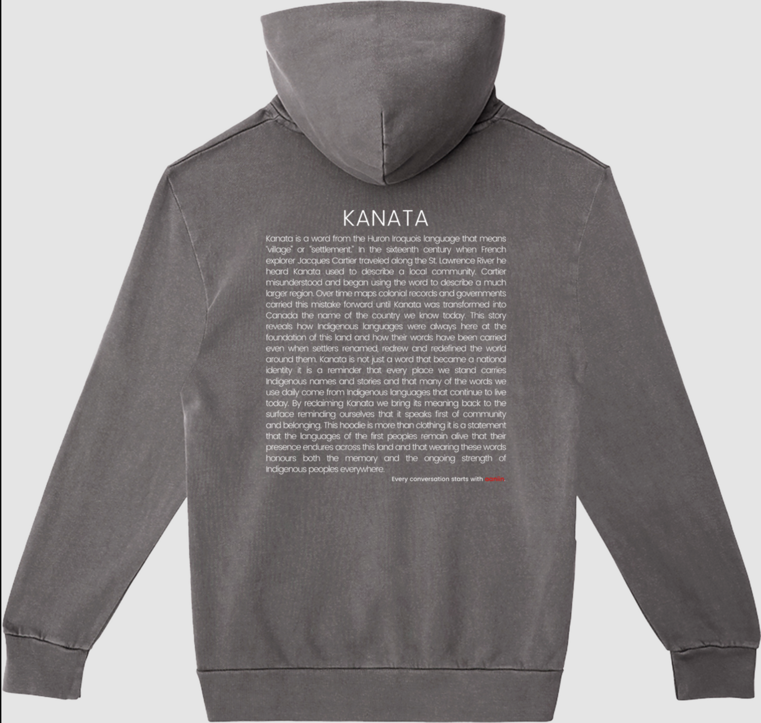 kanata - more than land: hoodie