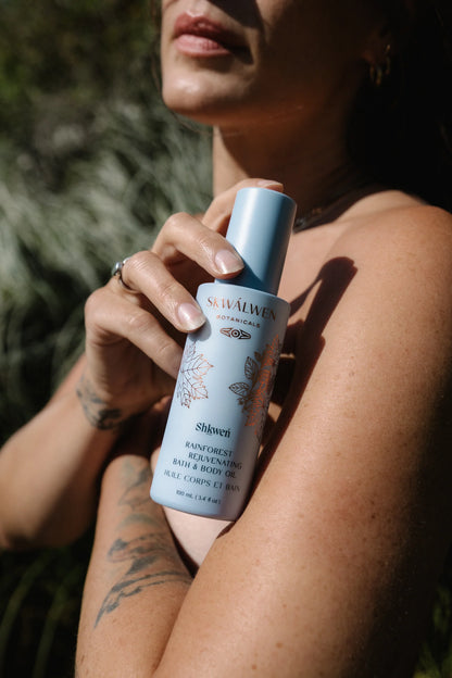 Skwálwen Shkweń Rainforest Rejuvinating Bath &amp; Body Oil