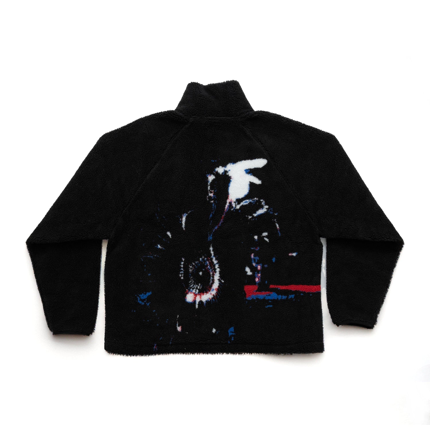 Sneak-Up Sherpa Coat - Black