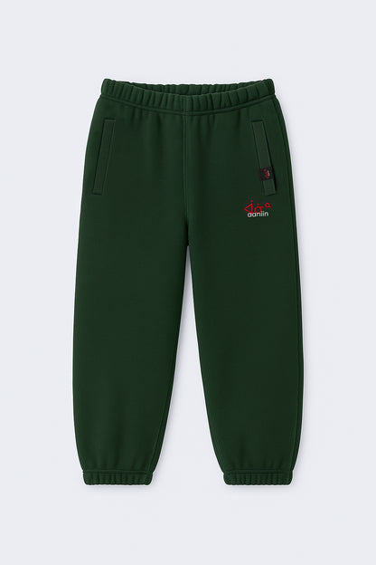 Every conversation starts with aaniin in this best selling YOUTH green sweatpants with &