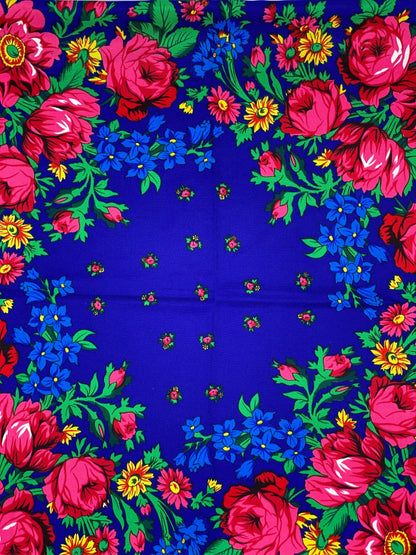 Royal Blue Kokom Scarf