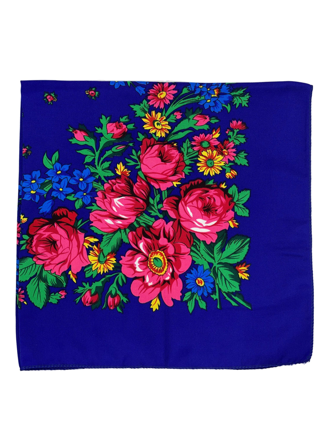Royal Blue Kokom Scarf