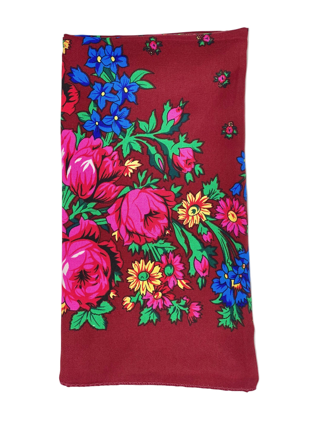 Burgundy Kokom Scarf