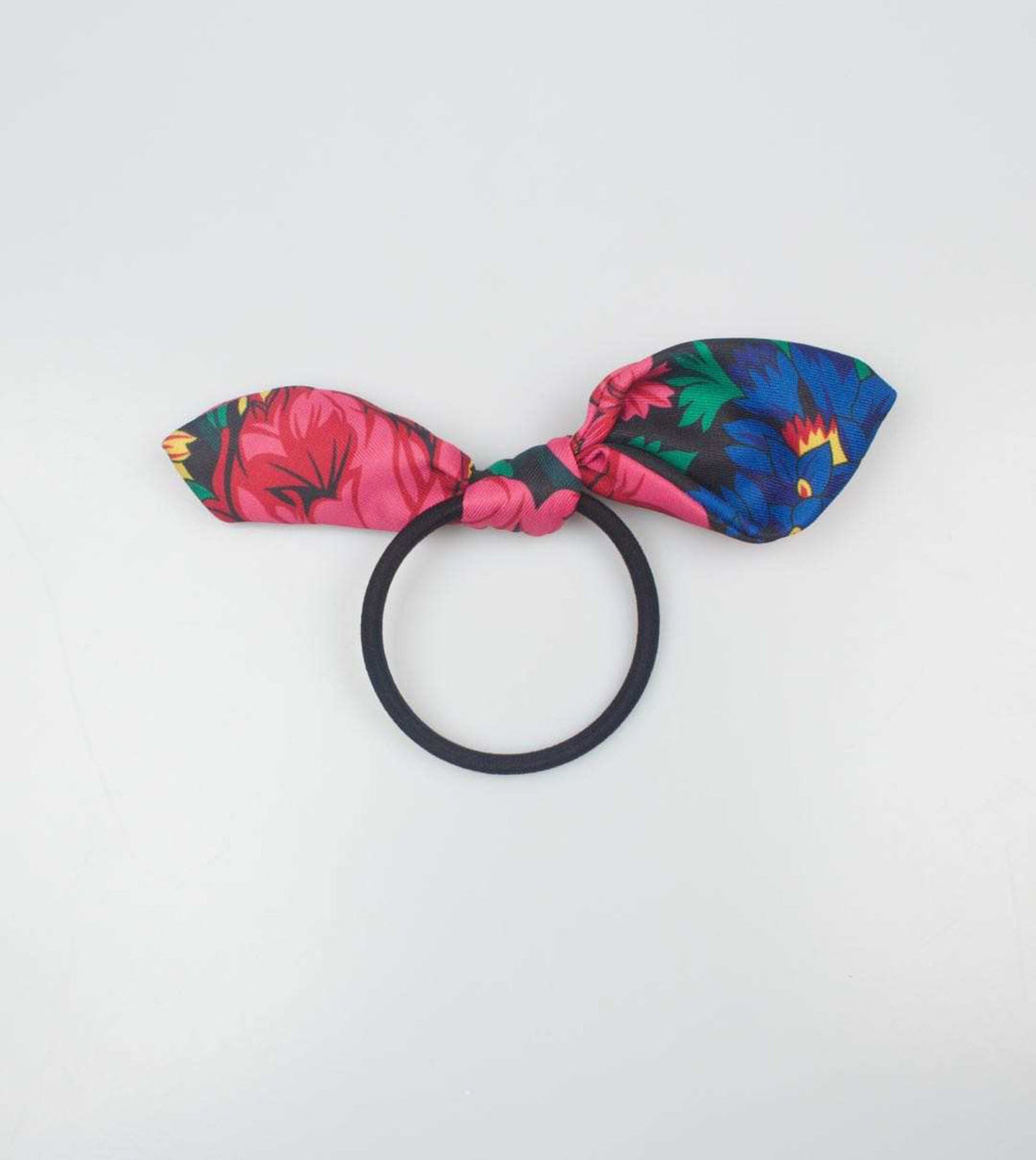 Black Kokom Bow Hair Tie
