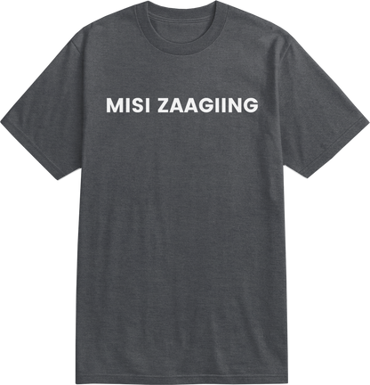 misi zaagiing - more than land: t-shirt