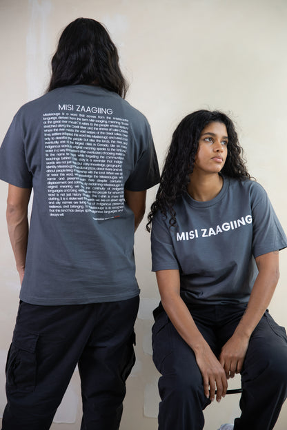 misi zaagiing - more than land: t-shirt
