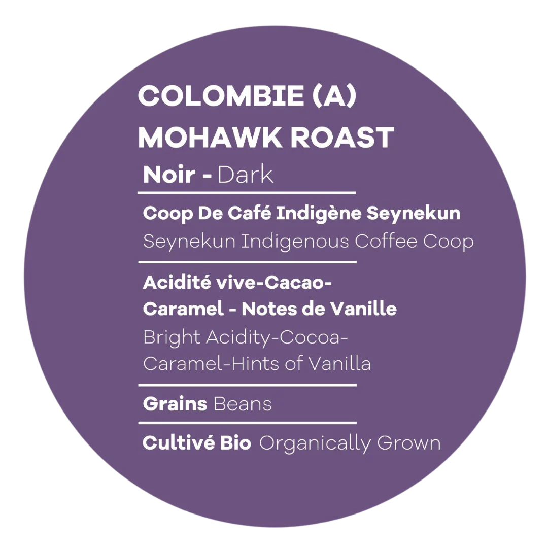 Colombian Mohawk Fairtrade Certified™ Coffee
