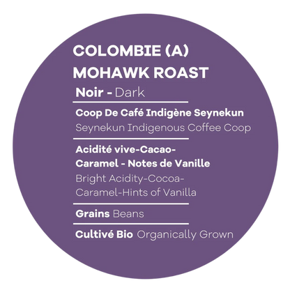 Colombian Mohawk Fairtrade Certified™ Coffee