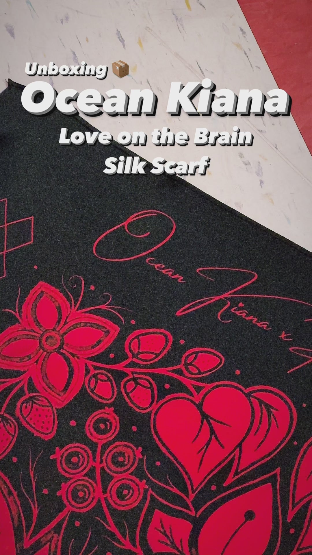 OK Silk Scarf