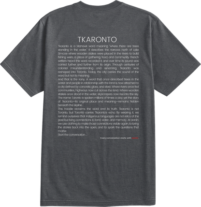 tkaronto - more than land: t-shirt